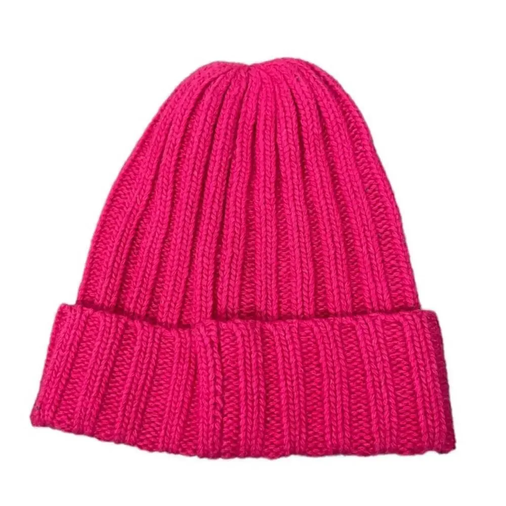 NEW Bickley + Mitchell Women’s One Size Pink Chunky Knit Beanie Hat
